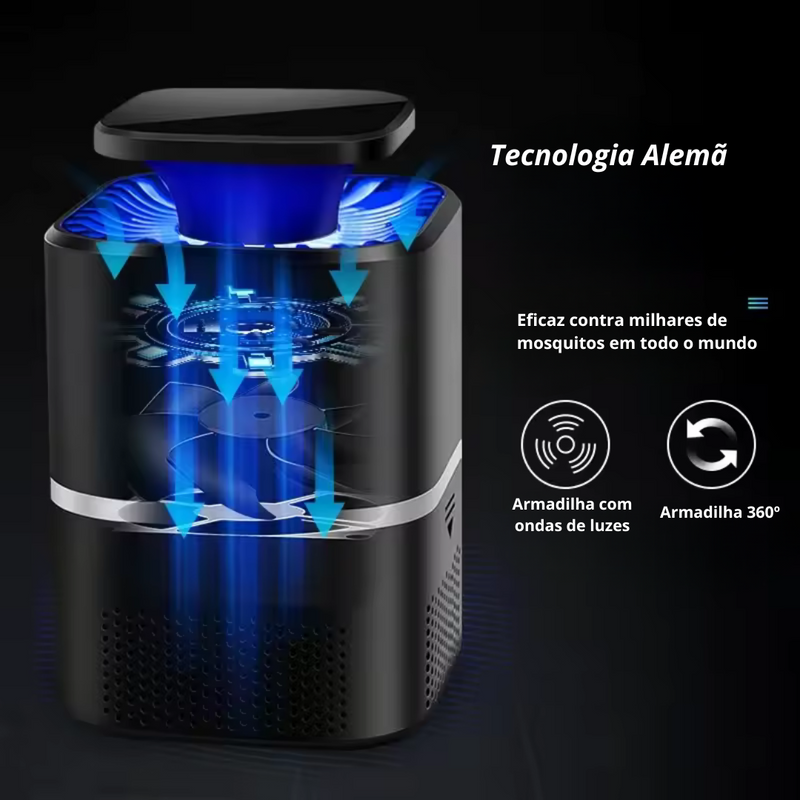 Repelente de Mosquitos Eletrônico - Silencioso e Eficiente