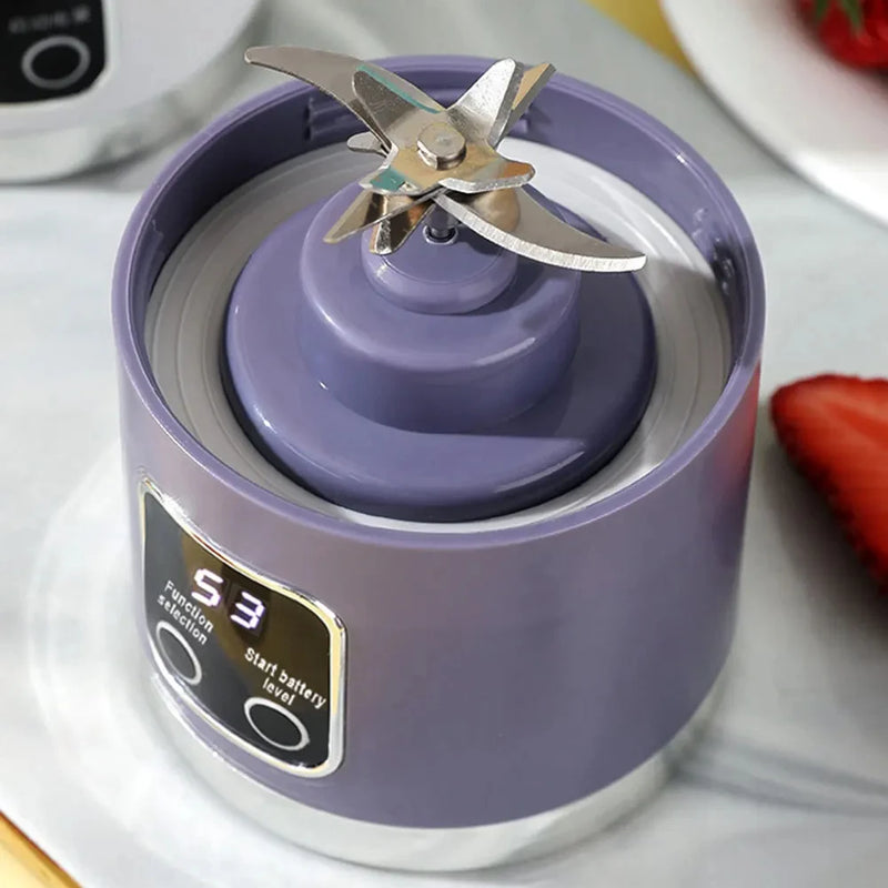 Smoothie Juicer - Liquidificador Portátil 450ml - 12 e 8 lâminas